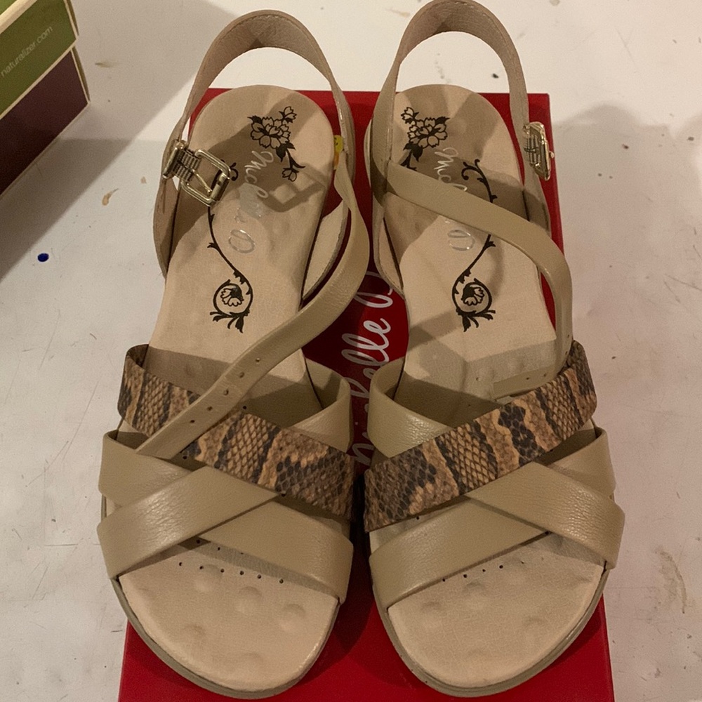 Size 7.5 Michelle D STYLE- Amandia COLOR- Melonude/Mul